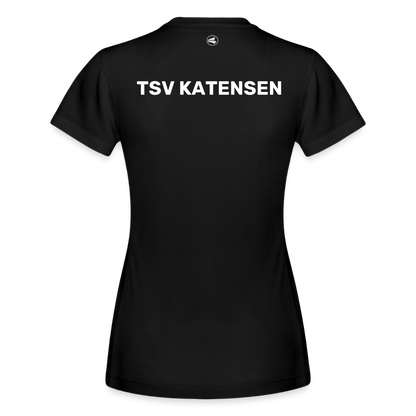 TSV Katensen JAKO Frauen Funktions-Shirt Run 2.0 (personalisierbar) - Schwarz