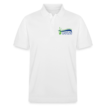 Naturbad Uetze Unisex Bio-Poloshirt - Weiß