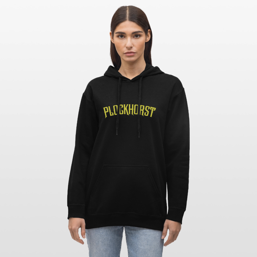 Plockhorst Unisex Hoodie flex - Schwarz