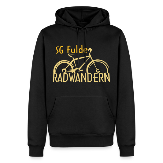 Fulde Radwandern Premium Hoodie flex - Schwarz