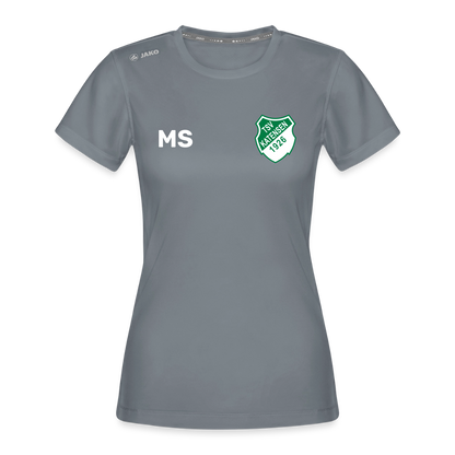 TSV Katensen JAKO Frauen Funktions-Shirt Run 2.0 (personalisierbar) - Grau