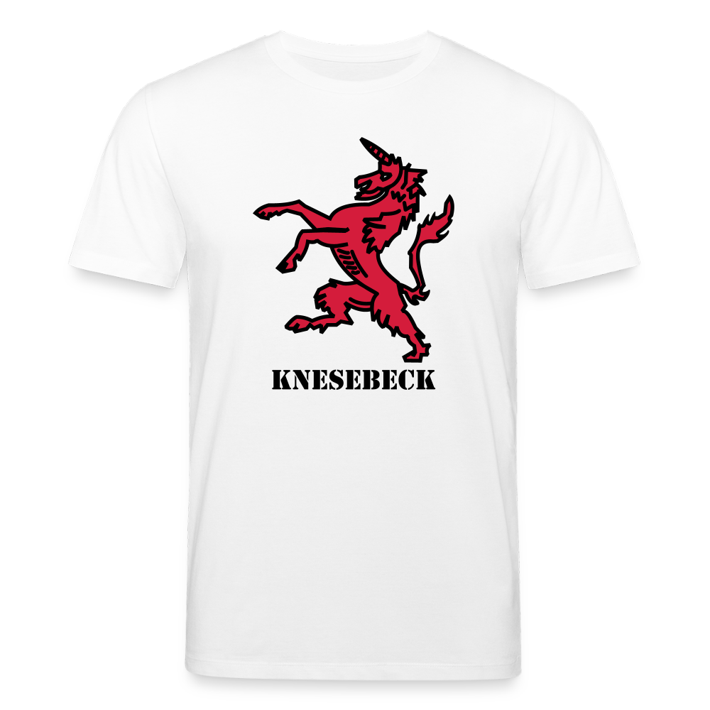 Knesebeck Unisex Bio-T-Shirt LionCorn flex - Weiß