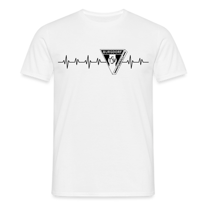 TSV Burgdorf Premium T-Shirt heartbeat flex - Weiß