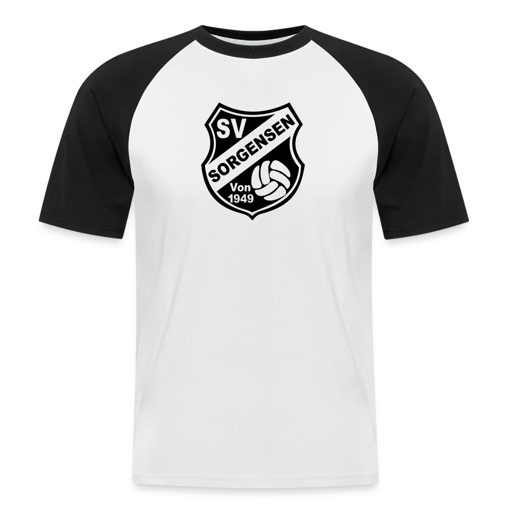 SV Sorgensen Baseball-T-Shirt Logo flex - Weiß/Schwarz