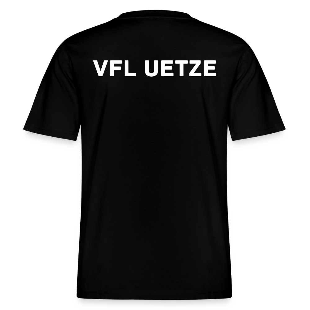 VfL Uetze Relaxed Fit Unisex Bio-T-Shirt (schwer) - Schwarz
