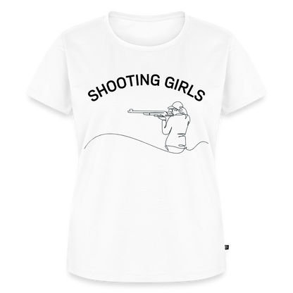 Schützenverein Uetze Frauen Premium T-Shirt Shooting Girls - Weiß