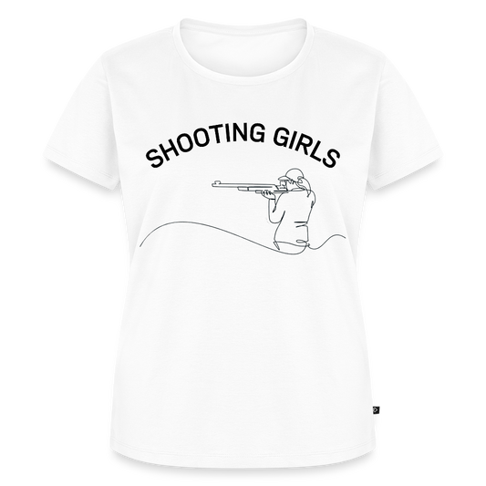 Schützenverein Uetze Frauen Premium T-Shirt Shooting Girls - Weiß