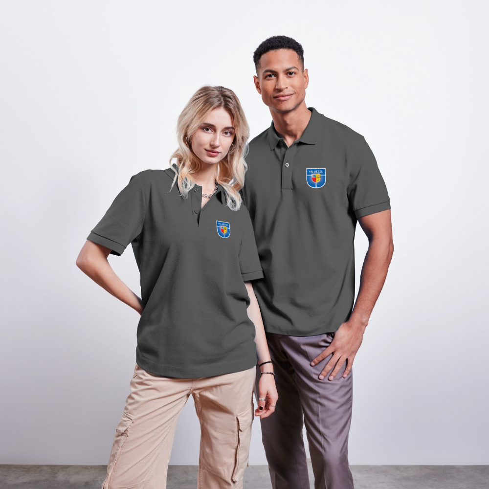 VfL Uetze Unisex Bio-Poloshirt - Anthrazit