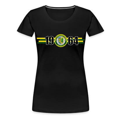 SSV Plockhorst Frauen Premium T-Shirt 1964 - Schwarz