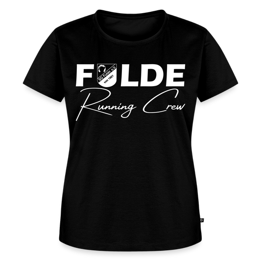 Fulde Running Crew 2.0 Frauen T-Shirt flex - Schwarz