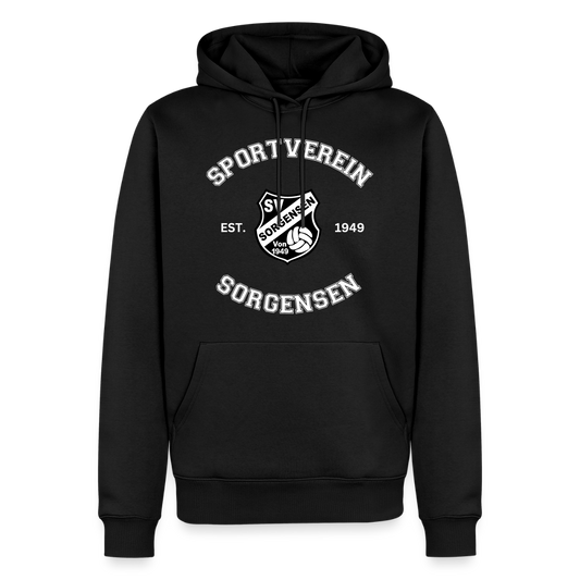 SV Sorgensen unisex Collage Hoodie flex - Schwarz