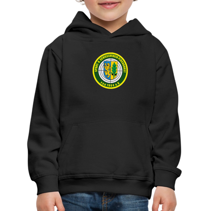 SSV Plockhorst Logo Kinder Premium Hoodie - Schwarz