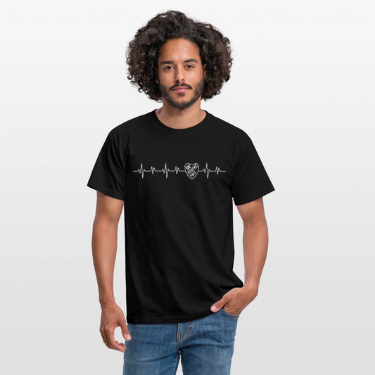SV Rosche Premium T-Shirt Heartbeat flex - Schwarz