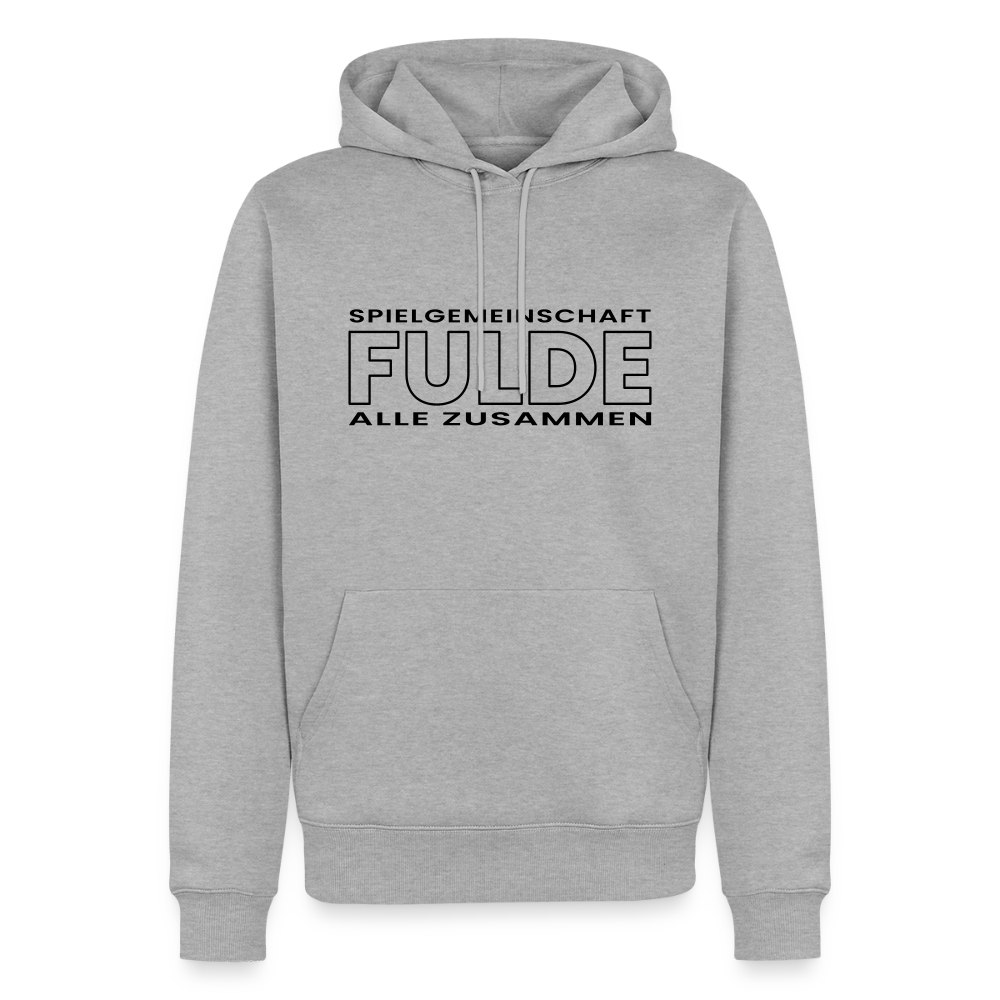 SG Fulde unisex Premium Hoodie "Alle zusammen" - Grau meliert