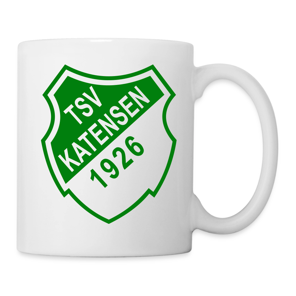 TSV Katensen Tasse Logo beidseitig - Weiß
