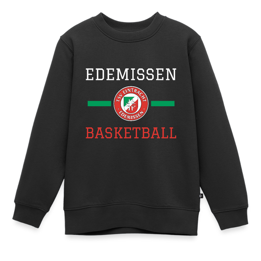 Kinder Premium Pullover TSV Edemissen - Schwarz