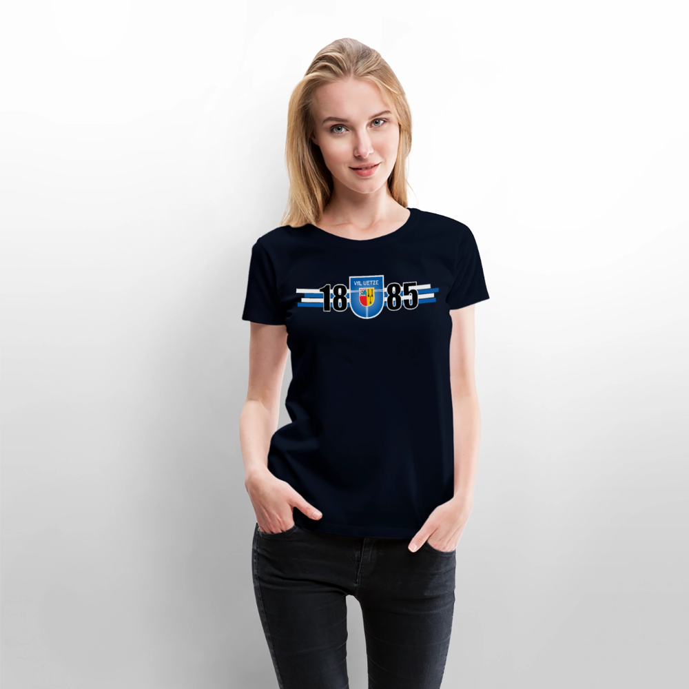 VfL Uetze Frauen Premium T-Shirt 1885 - Navy