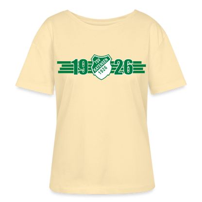 TSV Katensen Relaxed Rundhals Frauen Bio-T-Shirt "1926" - Creme