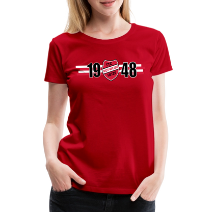 TTC RW Uetze Frauen Premium T-Shirt 1948 flex - Rot