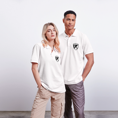FG FS Unisex Bio-Poloshirt - Weiß