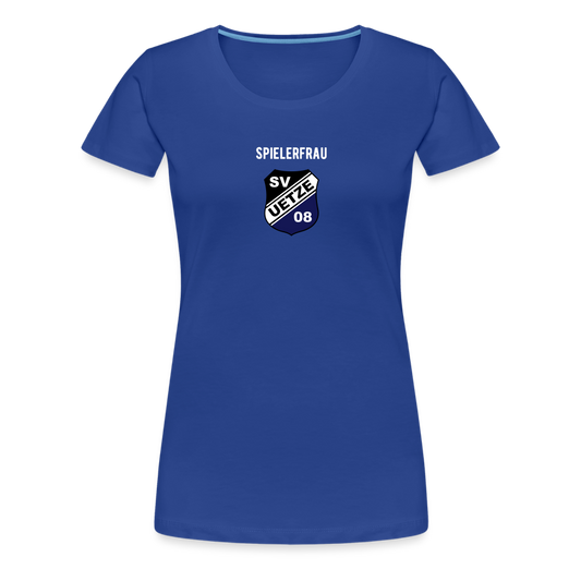 SV Uetze 08 Spielerfrau Damen Premium T-Shirt - Königsblau