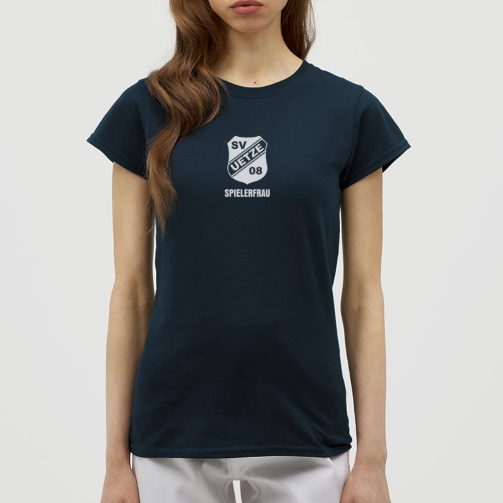 SV Uetze 08 Spielerfrau Damen Premium T-Shirt - Navy