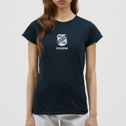 SV Uetze 08 Spielerfrau Damen Premium T-Shirt - Navy