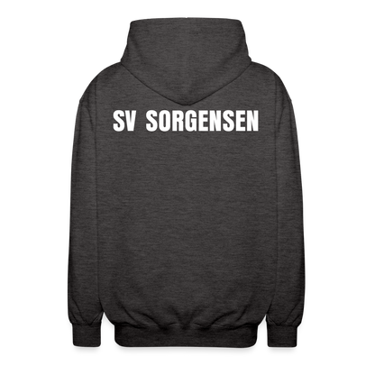 SV Sorgensen Unisex Kapuzenjacke Logo flex - Anthrazit