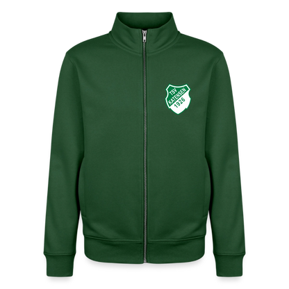 TSV Katensen Unisex Bio-Zip Sweatshirt - Flaschengrün