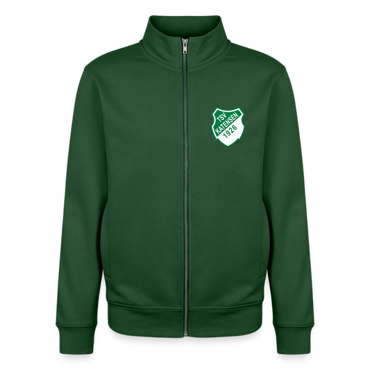 TSV Katensen Unisex Bio-Zip Sweatshirt - Flaschengrün