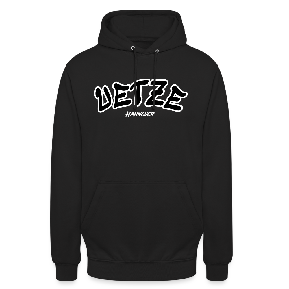 Uetze Hannover Unisex Hoodie flex - Schwarz