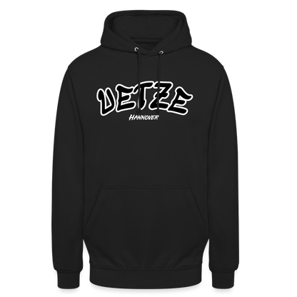 Uetze Hannover Unisex Hoodie flex - Schwarz