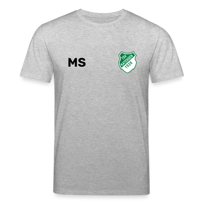 TSV Katensen Unisex Bio-T-Shirt (personalisierbar) - Grau meliert