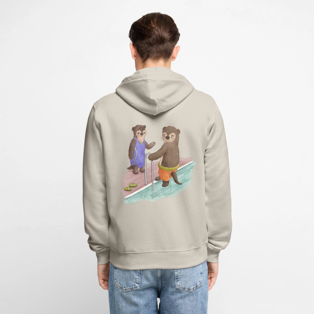 Naturbad Uetze Kapuzenjacke "Otter" - Beige