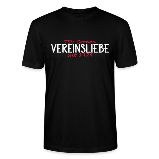 TSV Cornau Vereinsliebe Unisex Bio T-Shirt - Schwarz