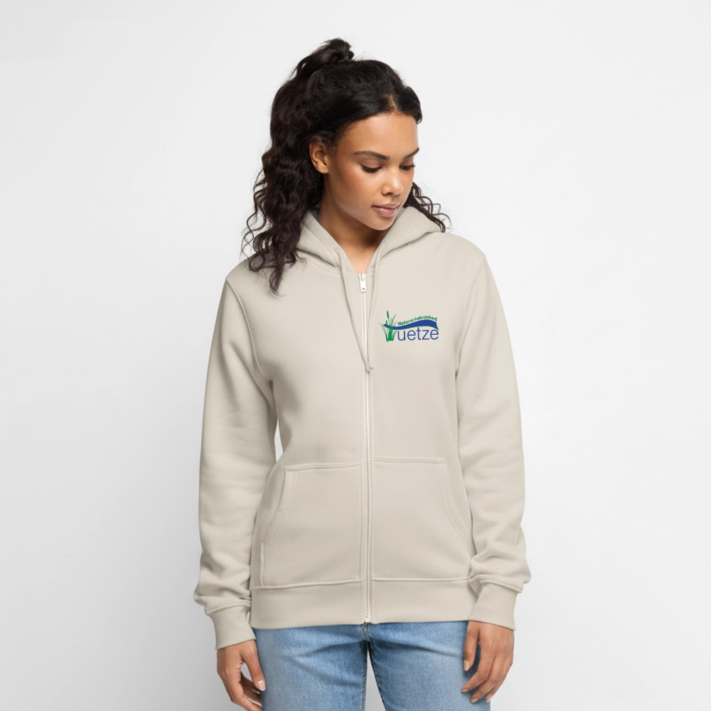 Naturbad Uetze unisex Kapuzenjacke - Beige