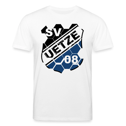 SV Uetze 08 Unisex Bio-T-Shirt "Waben" - Weiß