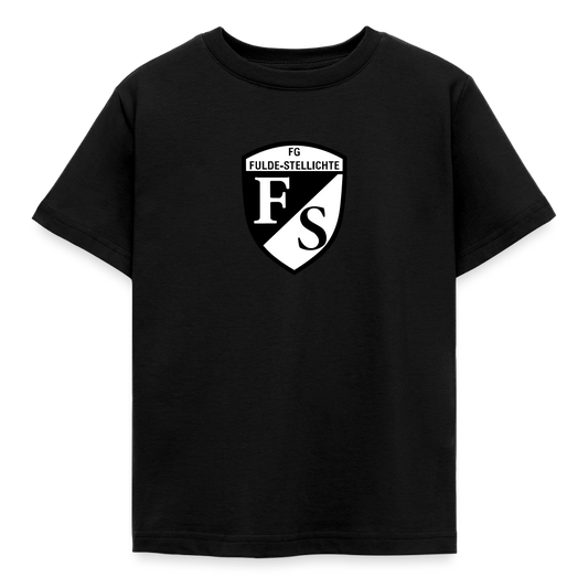 FG Fulde Stellichte Kinder T-Shirt Logo flex - Schwarz