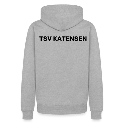 TSV Katensen Premium Hoodie (personalisierbar) - Grau meliert