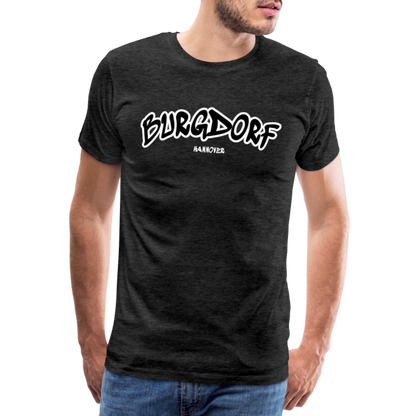 Burgdorf Hannover Premium T-Shirt Flexdruck - Anthrazit