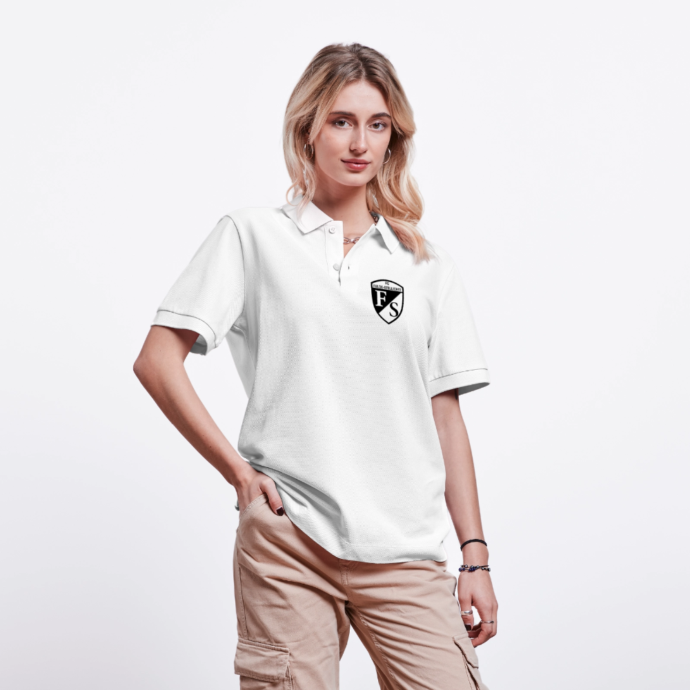 FG FS Unisex Bio-Poloshirt - Weiß