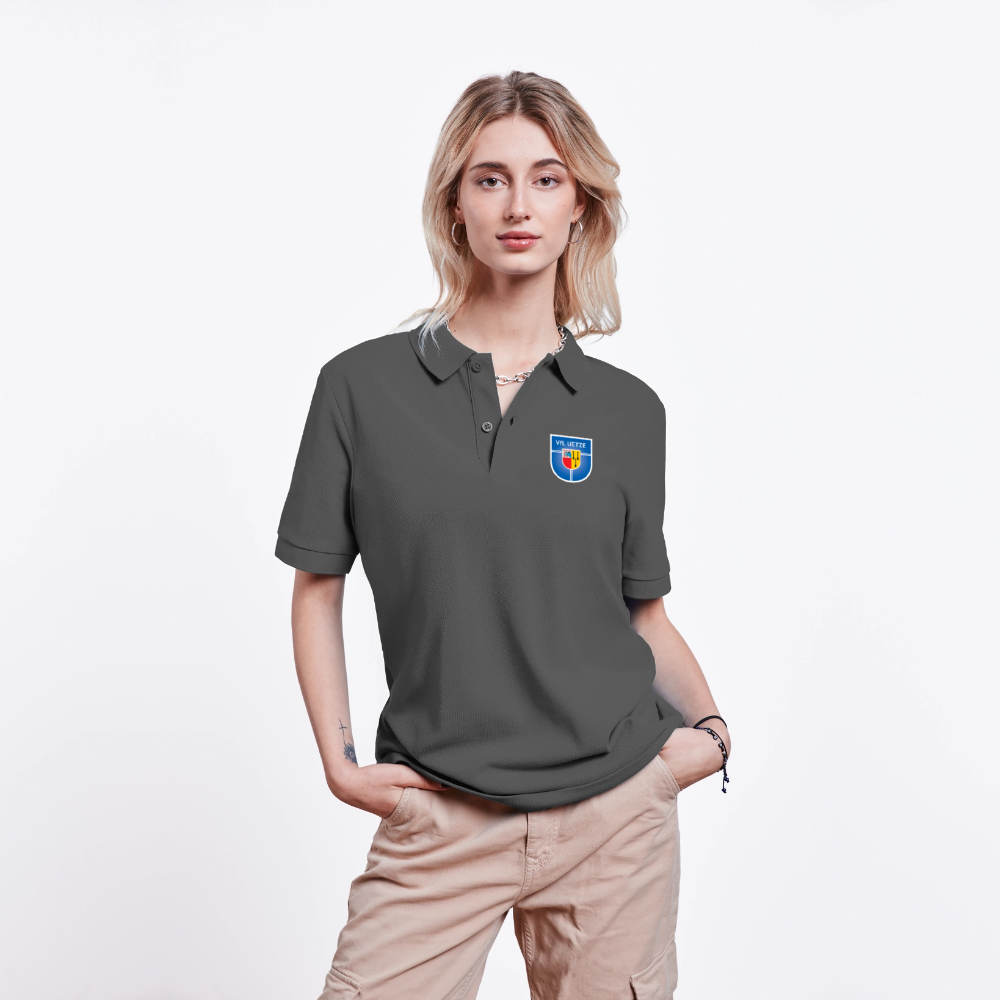 VfL Uetze Unisex Bio-Poloshirt - Anthrazit