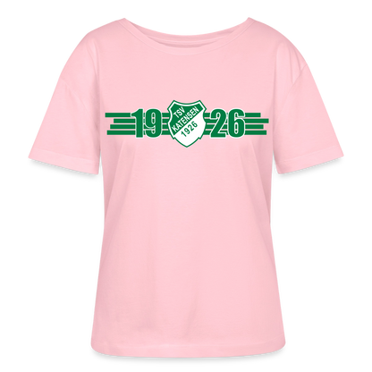 TSV Katensen Relaxed Rundhals Frauen Bio-T-Shirt "1926" - Hellrosa