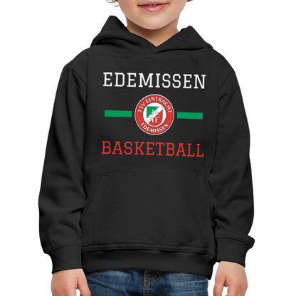 Kinder Premium Hoodie TSV Edemissen BB - Schwarz