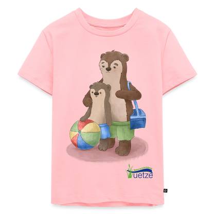 Naturbad Uetze Kinder T-Shirt "Otterpapa" (98-140) - Rosa