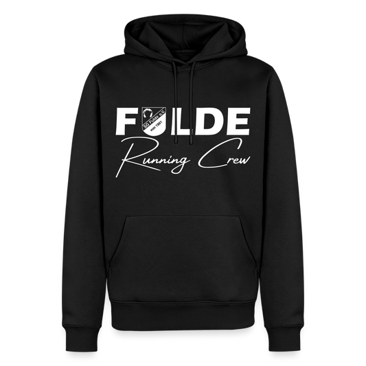 Fulde Running Crew 2.0 unisex Premium Hoodie flex - Schwarz