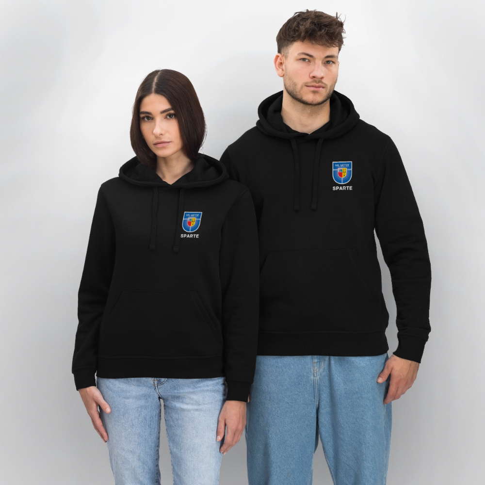 VfL Uetze Premium Hoodie personalisierbar - Schwarz