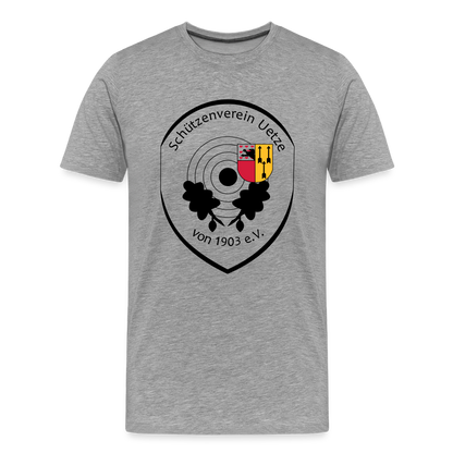 Schützenverein Uetze Premium T-Shirt flex - Grau meliert