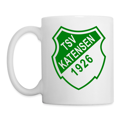 TSV Katensen Tasse Logo beidseitig - Weiß
