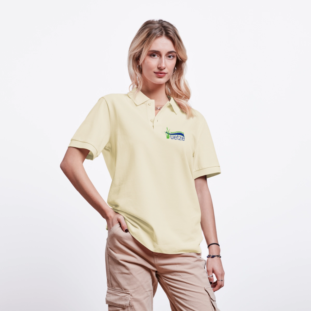 Naturbad Uetze Unisex Bio-Poloshirt - Natur